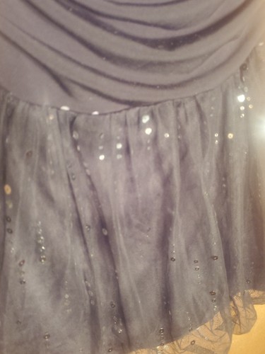Bcx Girls Black & sparkle dress Sz 12 - Picture 2 of 9