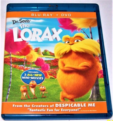 Dr. Seuss' The Lorax (Blu-ray/DVD, 2012, 2-Disc Set)