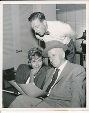 JANE POWELL JIMMY DURANTE RAY BOLGER Original CANDID Vintage 1960s NBC TV Photo
