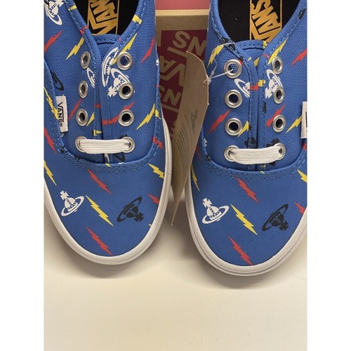 Sneakers Vans Vivienne Westwood donna 6 sfere blu Anglomania Thunder nuove - Foto 11 di 12
