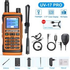 BAOFENG UV-17 PRO GD DUAL BAND FM UHF/VHF TWO WAY RADIO LONG RANGE WALKIE TALKIE