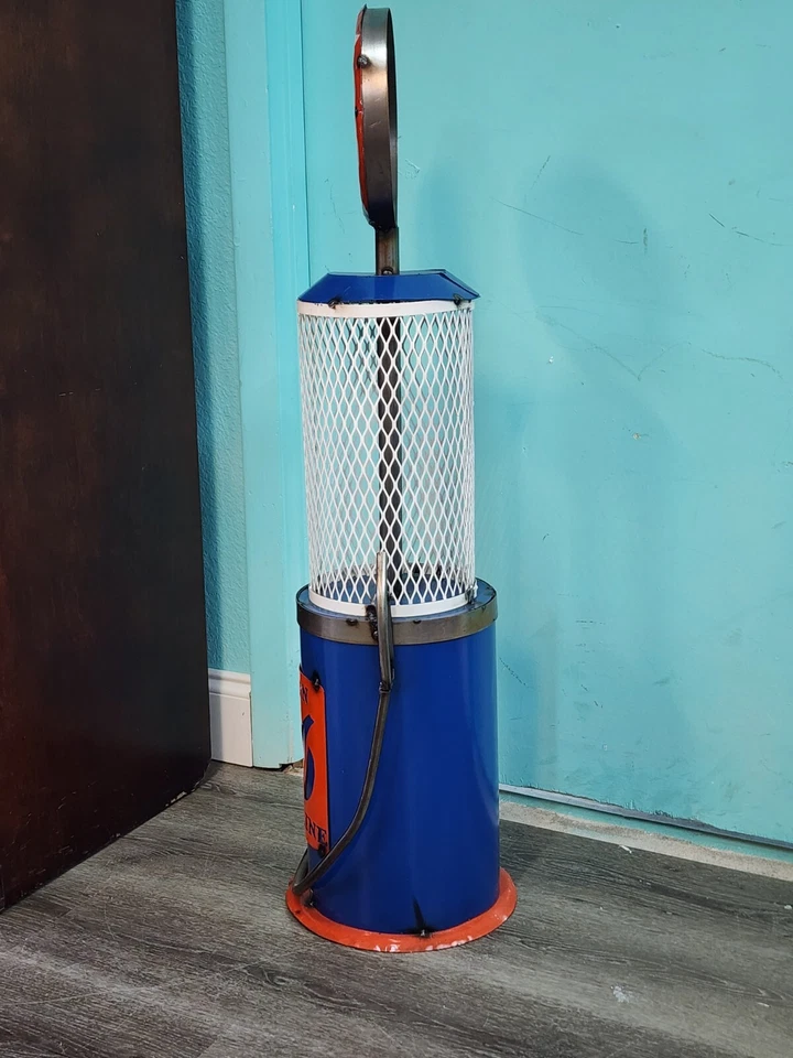 union 76 oil Gas Pump Advertising 39" X 11" Unique Fun Men Cave Entryway Room - Image 4 of 4