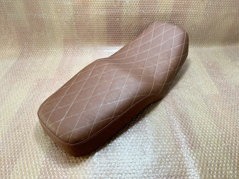 Honda CB750C CB 750C Custom 1980-1983 Cafe Racer Seat Low Profile Dual Passenger - Image 4 of 4