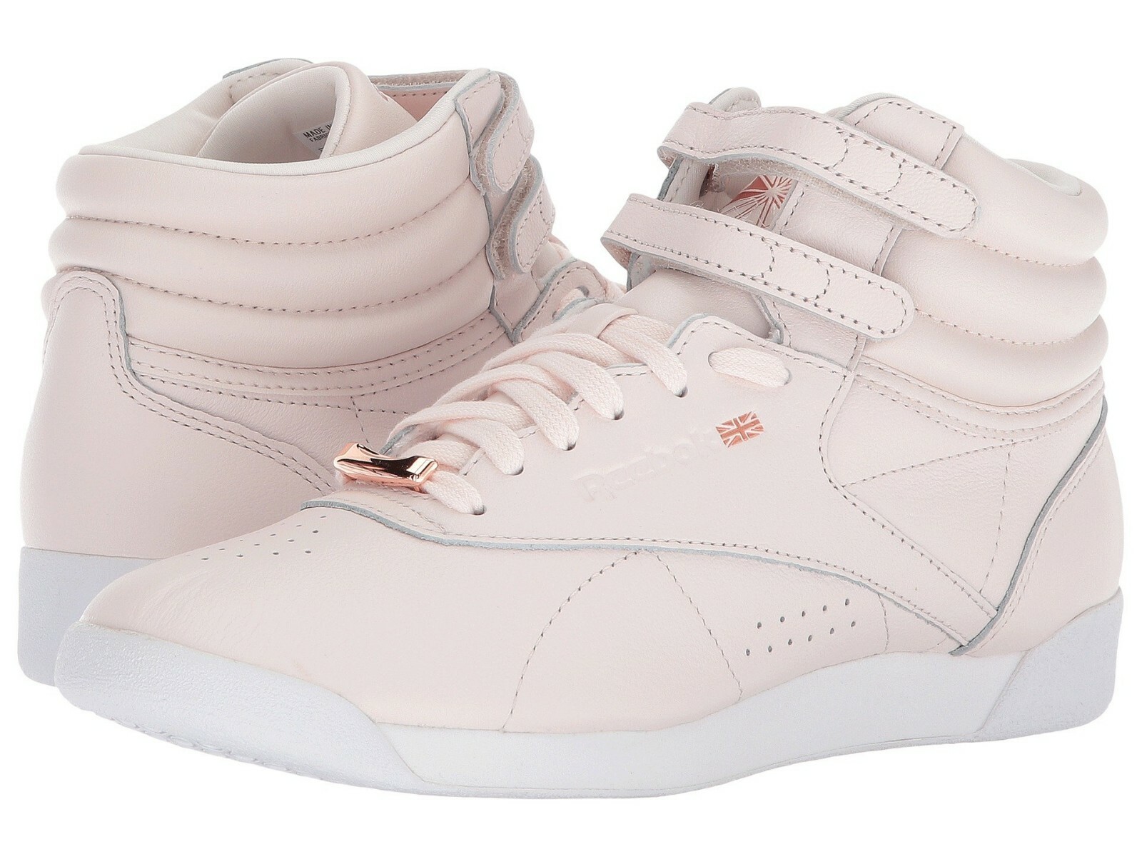 reebok freestyle hi muted pale pink