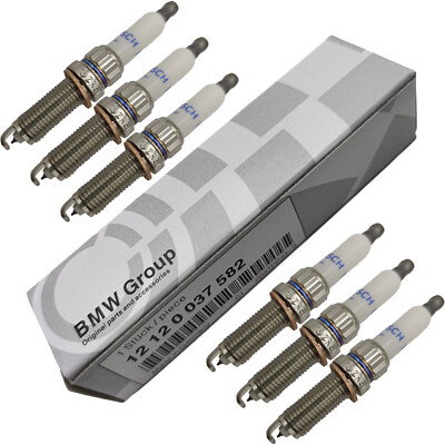 6P Spark Plugs ZR5TPP33S for BMW & MINI N55 Engine 12120037582/ ...