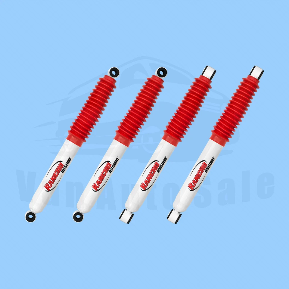 Kit Rancho 4 Amortiguadores de Gas RS5000X Delanteros y Traseros para Chevrolet K10 4x4 69-86 Foto 2 de 4