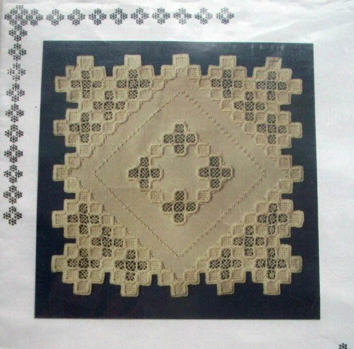 Livret Broderie Hardanger "Treasures II" Donna M Olson - 8 Motifs Nordic Needle