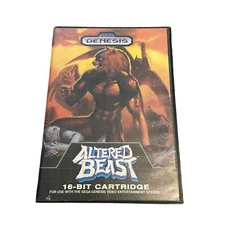 Altered Beast (Sega Genesis, 1989) Video Game In Case No Manual 16-Bit Cartridge