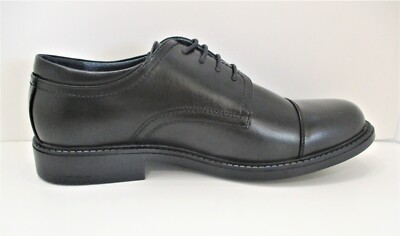 Bruno Marc Downing-01 Men’s Size 12 Black Cap Toe Dress Shoes NWOB Men main image 4