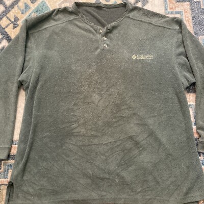 トップス 80s 90s Columbia Henley Neck Fleece s-l400.jpg