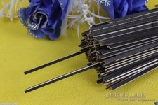 100pcs Violin purfling strips black white wood strips inlay material 810 mm