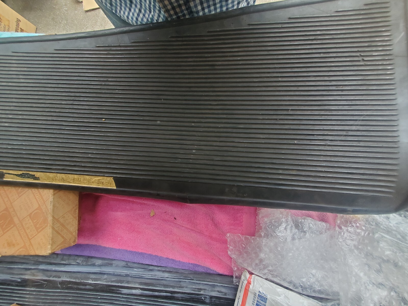 19341935 Chevrolet Running Board Mat And Backing plate NOS, Ec, Dc eBay