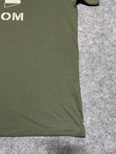 Under Armour USA theme Flag Freedom military 2XL Loose Shirt OD Green UA - 第 2/9 張圖片