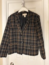 Plaid Blazer