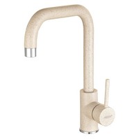 Mischbatterie KüChe Schwenkbar KüChenarmatur SpüLbecken Armatur Beige Granit