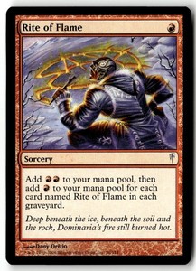 Mtg Rite of Flame | eBay