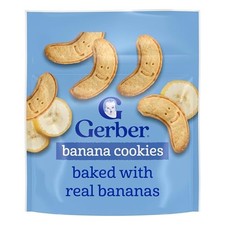 Gerber Toddler Banana Cookies Snack 5 oz 4 Pack