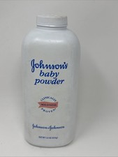 1996 Johnson's Baby Powder Original Talc Formula Large 22 oz Bottle USA 25 Full
