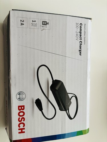 BOSCH Compact E-Bike Charger, 36V=2A, 100-240V Ladegerät für Lithium-Ionen Akku