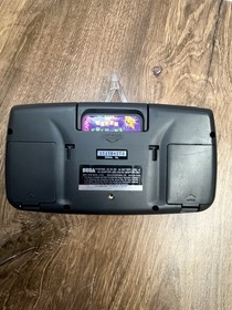 SEGA Game Gear Handheld Console Black Model 2110G w/ Case/ Game. Tested/Working