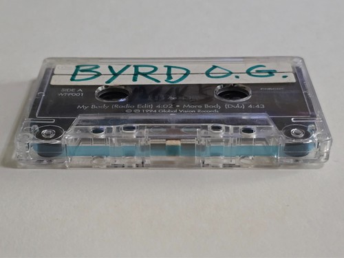 BYRD OG DEMO BEAT TAPE CASSETTE BEAT INSTRUMENTAL VTG DJ FUNK RAP HIPHOP 12" lp - Picture 2 of 4