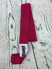 Yoga Mat Strap Adjustable Durable Yoga Mat Carrier Stretching Strap Wine Red