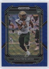 2023 Panini Prizm Draft Picks Blue Wave Prizm 44/249 DeWayne McBride #131 fm0
