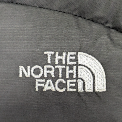 The North Face Puffer Vest Jacket Womens Small Gray Nuptse 700 Goose Down Fill - Picture 2 of 12