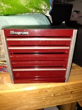 Snap-on New Gloss Cranberry Miniature Bottom Tool Box Base Cabinet Mini Logo