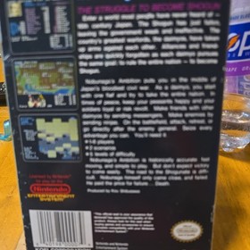 Nobunaga's Ambition (NES, 1989) - Complete In Box!!!