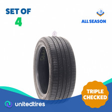 Set Of 4 Used 22545r17 Hankook Kinergy Gt 91w - 7.532 Set Of 4 Used 22545r17 Hankook Kinergy Gt 91w - 7.532