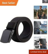Fully Adjustable Military Tactical Waist Belt - Perfect for Active Men Under 40"