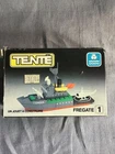 Lego tent, military frigate, boxed, complete.