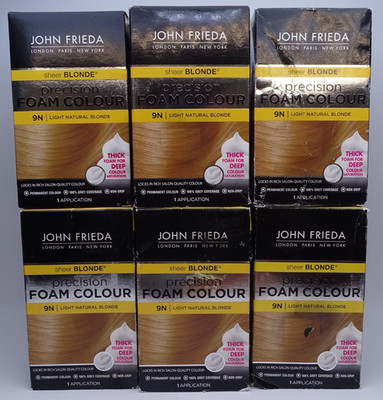 6 Precision Foam Colour Sheer Blonde 9N Light Natural Blonde (17580-closet-Beth)