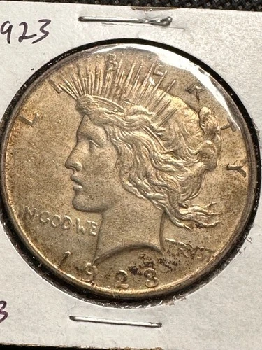 1923 Peace Silver Dollar – $1 – Circulated Good Condition