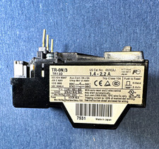 Fuji TR-0N/3 TR13D Thermal Overload Relay 1.4-2.2A Manual/Auto Reset