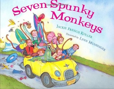 Seven Spunky Monkeys Hardcover Jackie French Koller