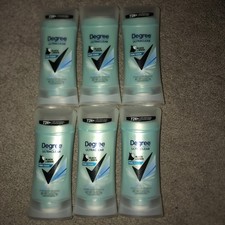 6 PK Degree Antiperspirant for Women Protects fr Deodorant Stains Pure Clean Deo