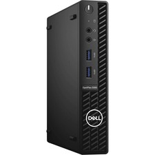 Dell OptiPlex 3000 3080 Desktop Computer - Intel Core i3 10th Gen i3-10100T...