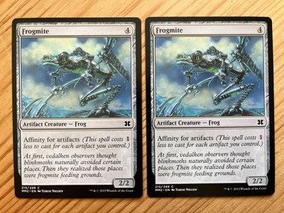 MTG Magic 2x Frogmite (Modern Masters 2015) M/NM Eng