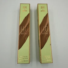 PIXI By Petra SkinTint TINTED Moisturizer Face Gel Chestnut Makeup - 2 Boxes