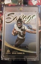2025 Panini Luminance - Savage Brian Thomas Jr. #2 Ships In One Touch 