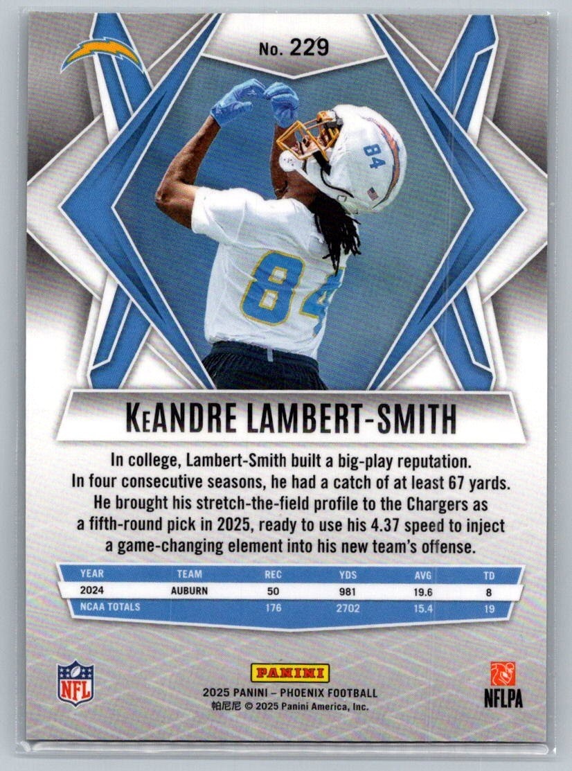 2025 Panini Phoenix #229 KeAndre Lambert-Smith
