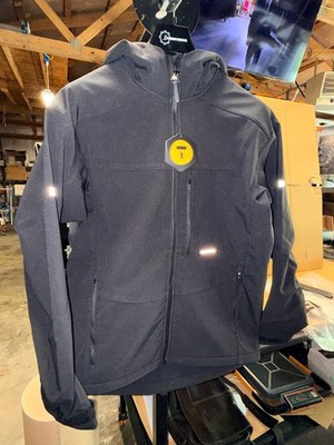 Truwerk S3 Solution Hoodie Men s Size Medium Black Full Zip Water Tear Resistant
