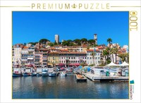 Calvendo Puzzle View Of The Old Town Of Cannes From The Harbor | 1000 Pieces, Fi