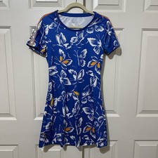 Adidas x Farm Rio Butterfly Athletic Dress Stretch Preppy Tennis Golf Womens S