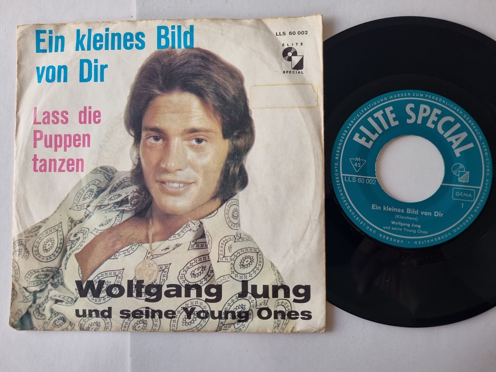 Wolfgang Jung und seine Young Ones - Ein kleines Bild von Dir 7'' Vinyl Germany