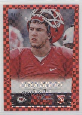 2014 Hot Rookies Rookie Fat Pack Red Pulsar Prizm 9/25 Aaron Murray #333 RC 0a4v