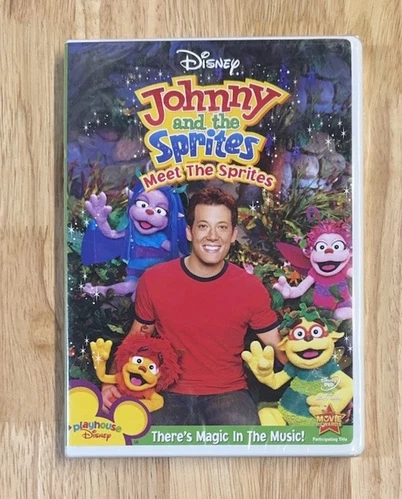 Johnny and Sprites Meet the Sprites There's Magic in Music DVD Disney New SEALED - Imagen 1 de 3