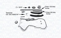 Magneti Marelli Steuerkettensatz FüR Vw Golf V 1K1 1.4 Tsi 5K1 5M1 521 Audi A3